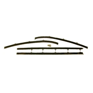 70-72 cutlass/442 body side window fuzzy weather strips - Picture 1 of 9