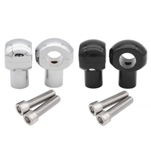 1" Handlebar Risers For Honda Shadow VT500 VT700 VT800 VT1100 Phantom Aero ACE - Imagen 1 de 12