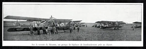1938  --   SUR LE TERRAIN DE SEZANNE AVIATION BIPLACES DE BOMBARDEMENT . 3S912 - Foto 1 di 1