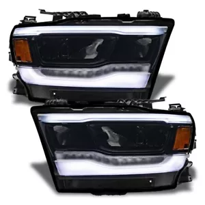 Oracle FITS 2019-2021 Dodge RAM 1500 RGB+W DRL Kit Reflector LED Headlights - Picture 1 of 11