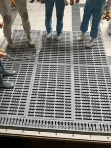 1/10 - 1/12 Scale Floor Tiles Metal Grate Panels 6" Figure Diorama NECA Alien - Picture 1 of 2