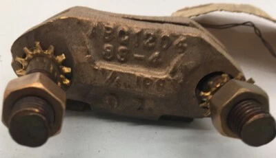 ABG-1204 O.Z./GEDNEY 8 - 4 SPECIFICATION GRADE ALL COPPER ALLOY GROUND CONNECTOR - Image 1 of 4
