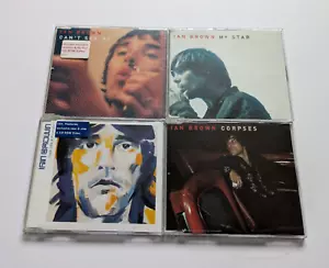 Lot x 4 Ian Brown CD Singles - My Star , Corpses , Fountain , Can't See Me - Picture 1 of 3