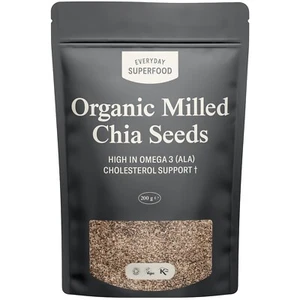 Organic Milled Chia Seeds Ground Premium Chia Seed Great in Keto Baking & Kosher - Picture 1 of 11