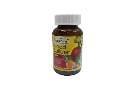 MegaFood BLOOD BUILDER Hierro con Vitamina C 30 Comprimidos Exp 03/2026 Foto 1 de 4