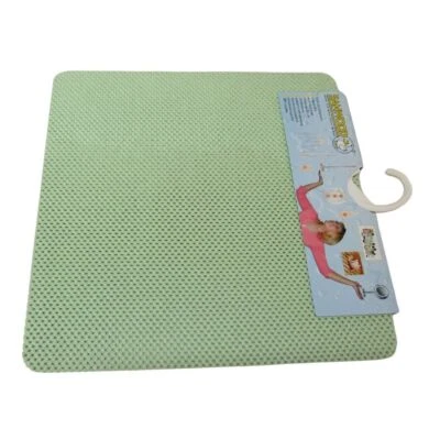 Sanwood Badematte Badvorleger Duschvorleger 50x50cm Soft Velvet Grün - Bild 1 von 3