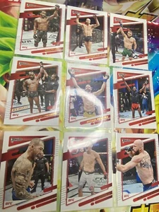 Juego de 9 tarjetas Welterweights UFC 2022 Panini Donruss - Imagen 1 de 8