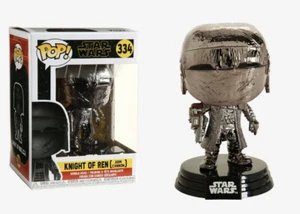 FUNKO Star Wars Pop! Vinyl Figure Knight of Ren (Arm Cannon) Hematite Chrome334 - Picture 1 of 7