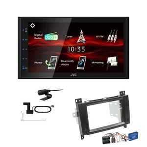 JVC KW-M180DBT 2DIN DAB+ für Mercedes Benz Vito Viano 2006-2014 Canbus Quad - Bild 1 von 5