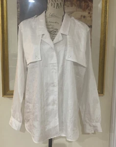 DIANE VON FURSTENBERG WOMEN CASUAL DRESS SHIRT LONG SLEEVE SIZE 14 - Picture 1 of 7