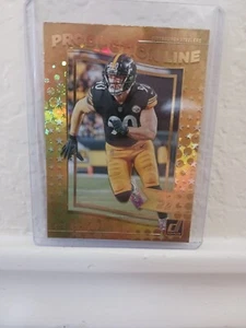 2022 donruss jj watt production line gold mint condition. - Picture 1 of 4