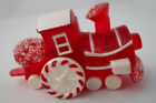 Vint Hallmark Merry Miniature Red Candy TRAIN ENGINE #1 Christmas 1988 Figurine 