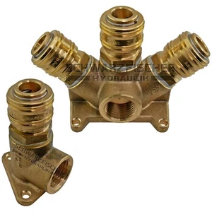 Acoplamientos de aire comprimido NW7,2 soporte de pared caja de distribución taller caja de pared acoplamiento - Imagen 1 de 6