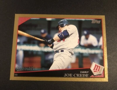 Joe Crede 2007 Topps Baseball - 50 años de colección de oro/2007 Minnesota Twin Foto 1 de 2