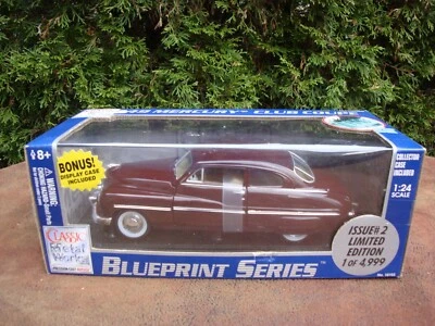 Blueprint Series '49 Mercury Coupe Die Cast Car- 1:24 scale- Classic Metal Works - Image 1 of 4