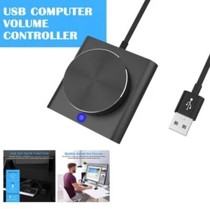 PC Volume Control Knob USB Volume Control Spin Button For PC Laptop P6H0 - Afbeelding 1 van 10