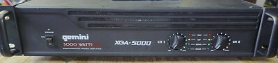 Gemini XGA-5000  Professional Power Amplifier 5000 watts - Image 1 of 4