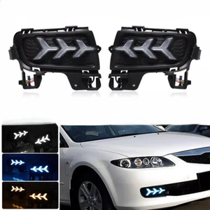 For Mazda 6  2006-2009 Daytime Running Lights DRL Fog Lamp Replacement Bumper - Bild 1 von 6