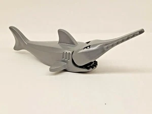 LEGO Dark Bluish Gray Sawfish with Gills with Black Eyes and White set 60221NEW - Picture 1 of 1