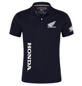 Racing T-shirt Honda.Men Short-Sleeved Shirt Sport Tee Casual Tops Outdoor 2024 - Picture 1 of 3