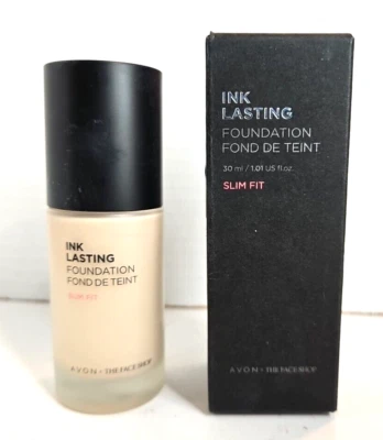 AVON Ink Lasting Foundation Color N 10 Porcelain 30ml 1 US fl oz - Image 1 of 4