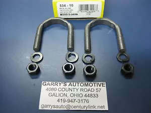Moog 534-10 Driveshaft U Joint U Bolt Clamp Kit 20703 375 430 434 498 Retainer - Picture 1 of 1