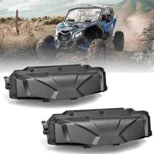 Kit installazione sfiato tetto parabrezza UTV nero per Can-am Maverick X3 Trail Sport - Foto 1 di 11