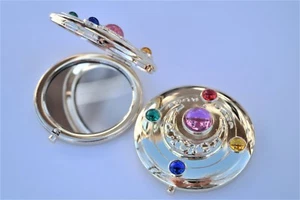 Sailor Moon Original Kompakt Spiegel Brosche Medaillon Cosplay Puppe Requisite - Bild 1 von 6