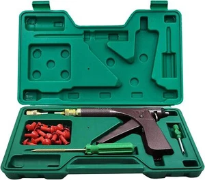 Motorcycle Tire Plugger Repaire Tool Kit Tubeless Vacuum Tyre Repair Tool Kit... - Picture 1 of 7