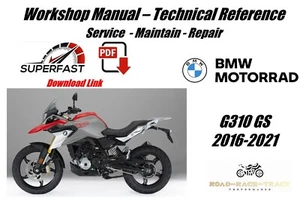 BMW G310GS G310 GS Service Repair Workshop Manual 2016 - 2021 - Picture 1 of 10