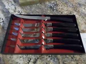 Vintage E. Parker & Sons Sheffield Edelstahl Steakmesser - 6er Set - Bild 1 von 9