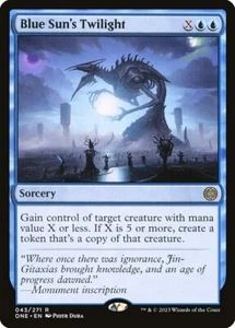 Firexia de lámina Blue Sun's Twilight x1: todo será uno casi nuevo Magic The Gathering - Imagen 1 de 1