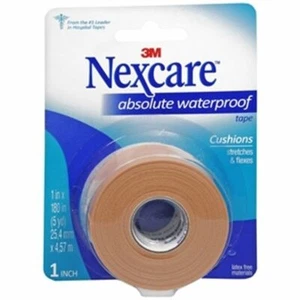 McKesson Waterproof Tape Nexcare 6 Count 1"x180" Sticks When Wet Stretches Flex - Picture 1 of 1
