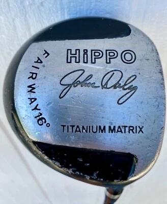 Hippo John Daly 5 Wood 16⁰  Right Hand  Regular Flex Graphite Shaft - Image 1 of 4