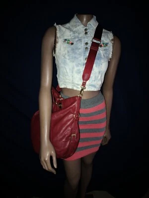 Fenn, Wright and Manson - Bolso de Mano de Cuero Guijarro Negro... XL Foto 1 de 4