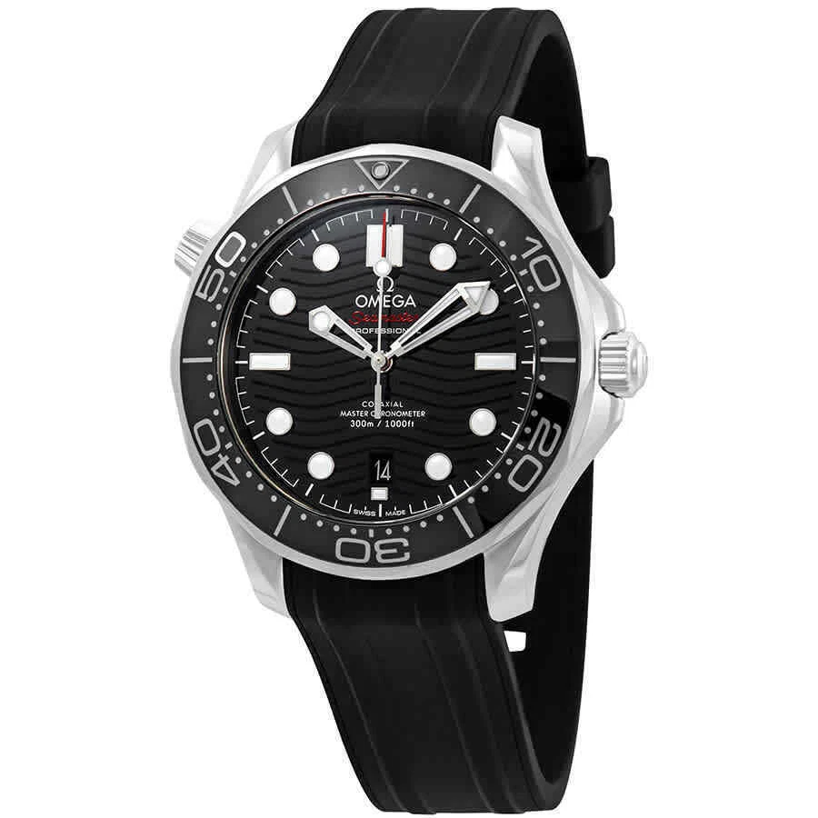 OMEGA Diver 300M Co-Axial Master Chronometer Men's Black Watch - 210.32.42.20.01.001
