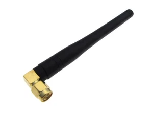 Antena de goma SMA 433 MHz ángulo recto 11 cm - Imagen 1 de 1