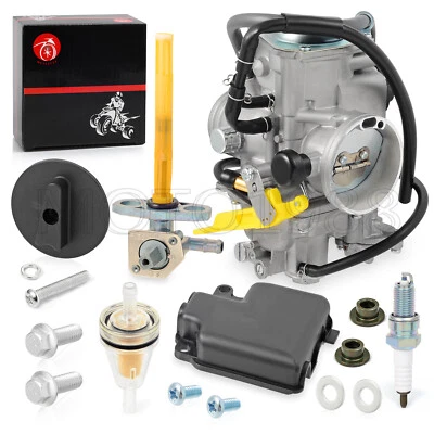 Válvula de combustible de carburador Petcock con palanca para Honda Sportrax TRX400EX TRX400X 2x4 Foto 1 de 4