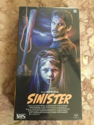 Sinister Kadi Video Custom VHS OOP RARE SEALED horror Ethan hawke - Image 1 of 3