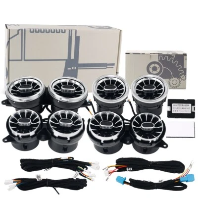 Altavoz de ventilación de aire luz ambiente interior para Mercedes Clase S S550 S500 S63 W222 Foto 1 de 4