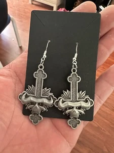 Danzig Lucifuge Earrings - Picture 1 of 5