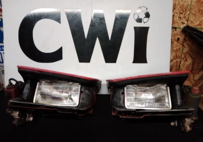 Mitsubishi 3000GT 1991 faros rojos conductor izquierdo derecho pasajero MB622713/4 OEM Foto 1 de 4