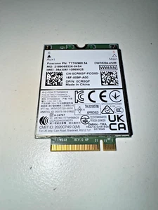 DELL/Foxconn 4G WWAN Card DW5829e-eSIM D/PN 0CR8GF - Picture 1 of 1