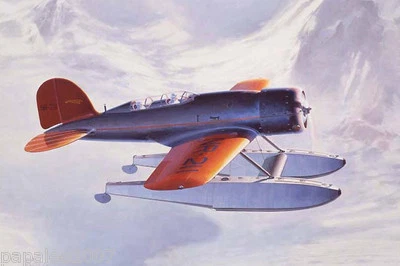 Model Airplane Plans (UC): Lockheed Sirius 1/6 Scale Floatplane (Musciano) - Image 1 of 4