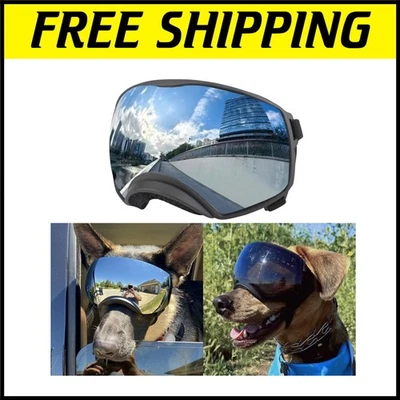 Comfortable and Lightweight Dog Goggles for Big Breeds – UV Protection Included - Image 1 of 4