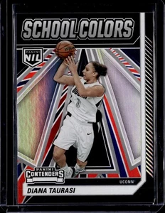 2024-25 Panini University of Connecticut Red White Blue Diana Taurasi Colors - Picture 1 of 2