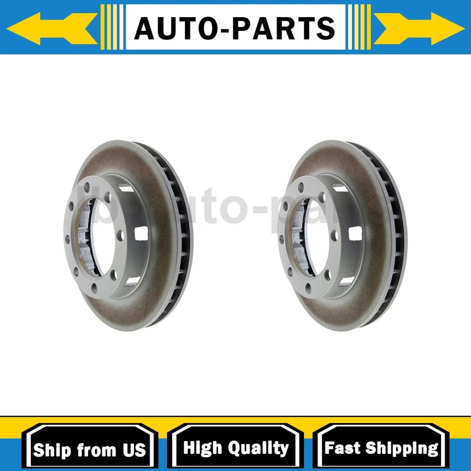 Rotor de freno de disco delantero para camioneta Chevrolet C30 2X piezas centradas Foto 1 de 4