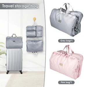 Oxford Cloth Luggage Organizer Bag Categorized Storage Hanging Bag Large paEgf - Picture 1 of 22