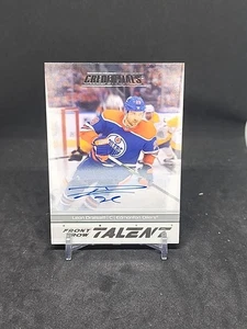 Leon Draisaitl 2024-25 Upper Deck Credentials Front Row Talent #FRT-LD Auto - Picture 1 of 2