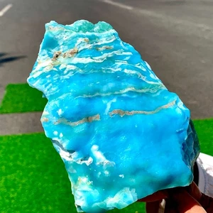 2.13LB Natural larimar/hemimorphite Gorgeous rough raw Crystal Mineral Specimen - Picture 1 of 21
